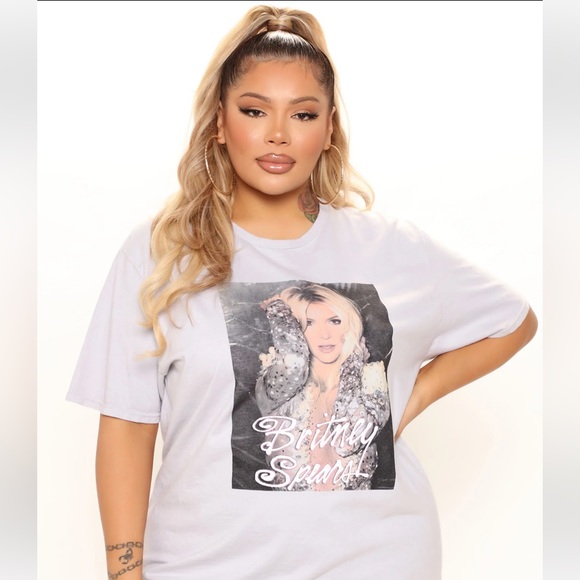 Fashion Nova Britney Spears T-shirt - Picture 3 of 8